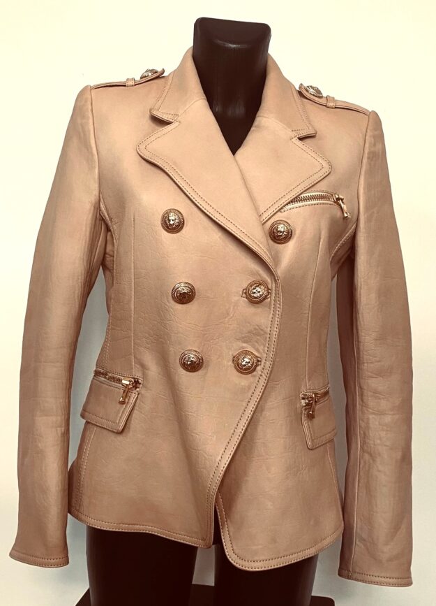 Balmain Leather Blazer Balmain Leather Blazer