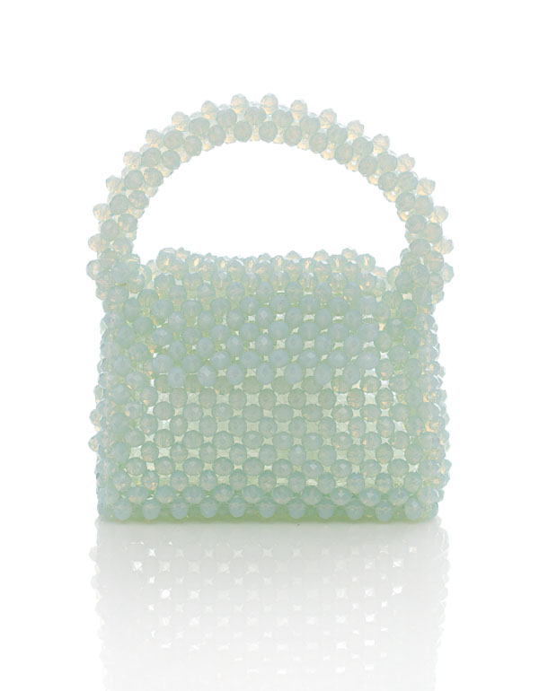 Beautiful - YANA KLEV COLD WHITE FLAP HANDBAG