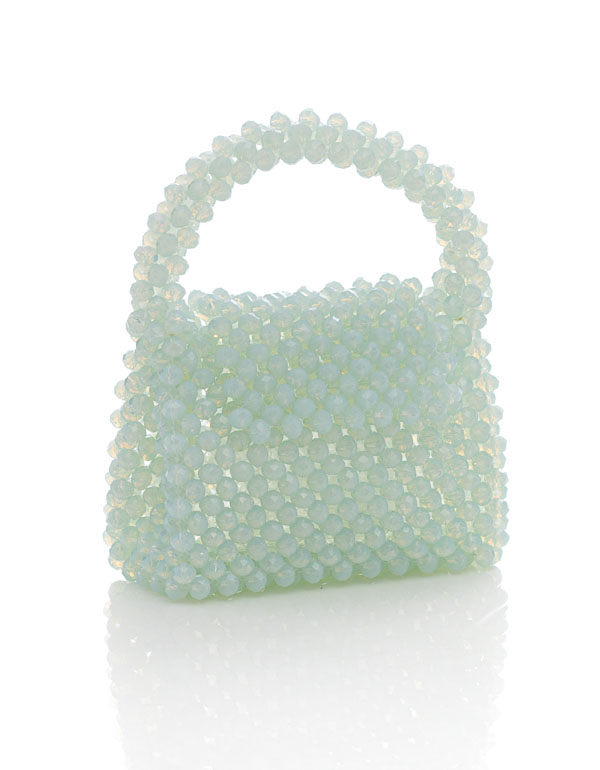 Beautiful - YANA KLEV COLD WHITE FLAP HANDBAG