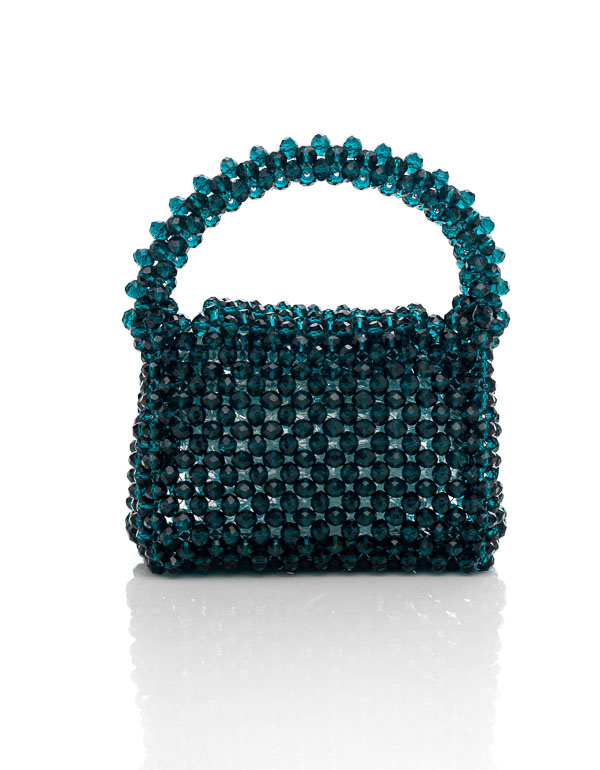 Ambitious - YANA KLEV DARK PINE FLAP HANDBAG