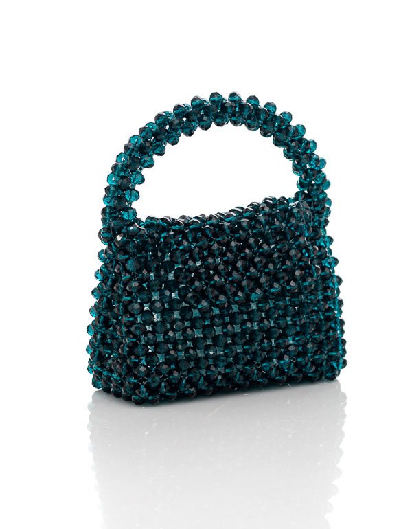 Ambitious - YANA KLEV DARK PINE FLAP HANDBAG