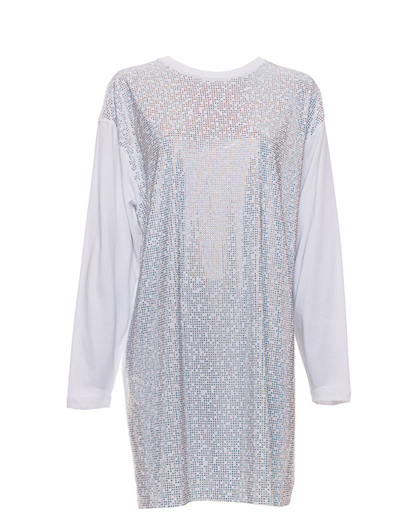 LONG SLEEVE SEQUIN DRESS