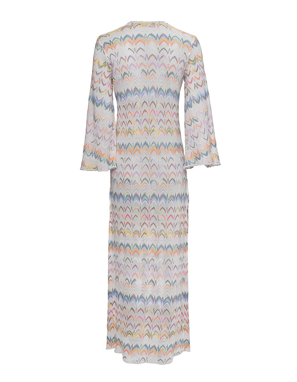 MISSONI -Knit Chevron maxi kaftan ress