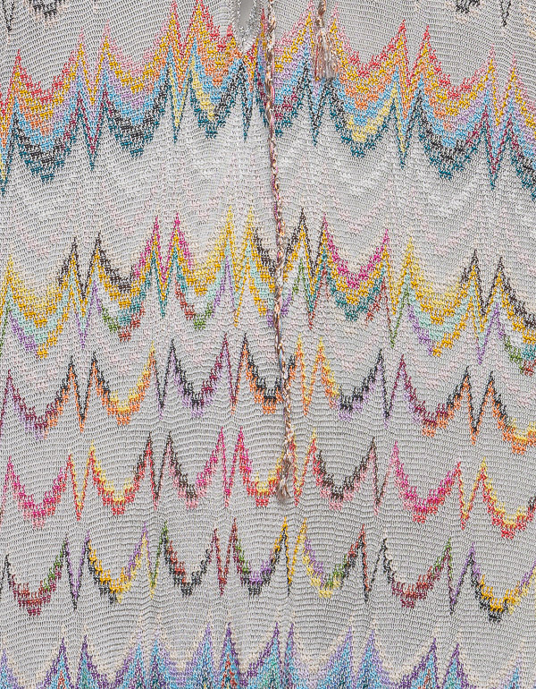 MISSONI -Knit Chevron maxi kaftan ress