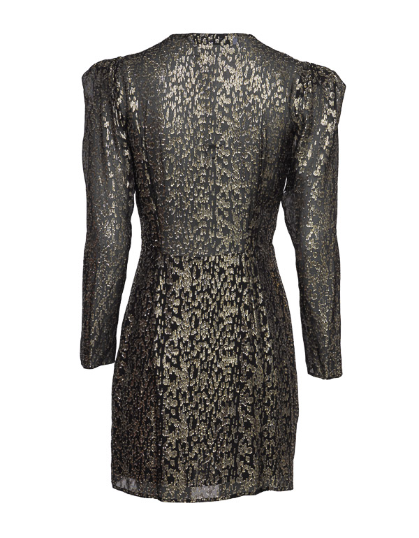 ANIMAL PRINT MINI DRESS