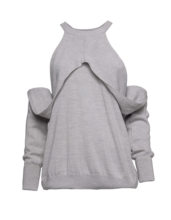OFF THE SHOULDER KNIT TOP OFF THE SHOULDER KNIT TOP
