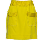 AZ FACTORY - Yellow mini skirt