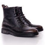 LEATHER ANKLE BOOTS