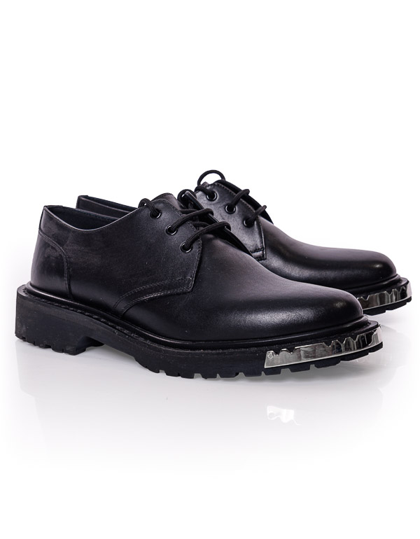 CELINE - Ranger leather derby shoes