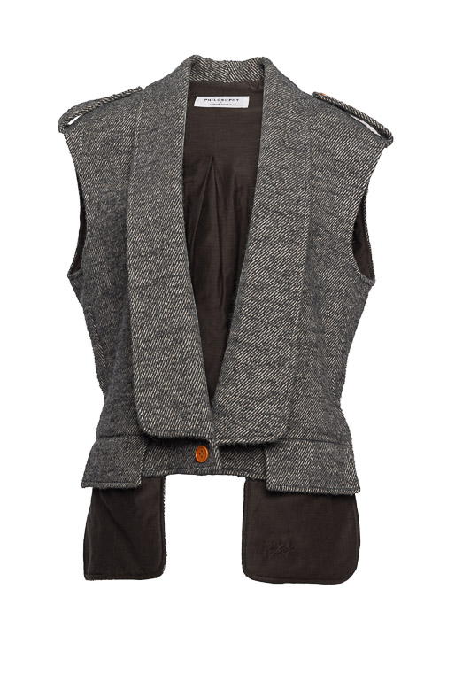TWEED VEST