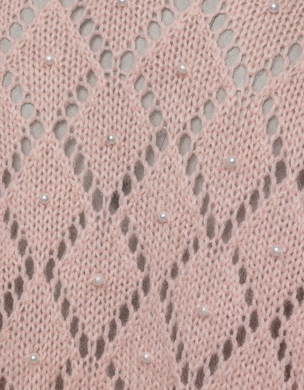 EMBELLISHED PEARL CARDIGAN