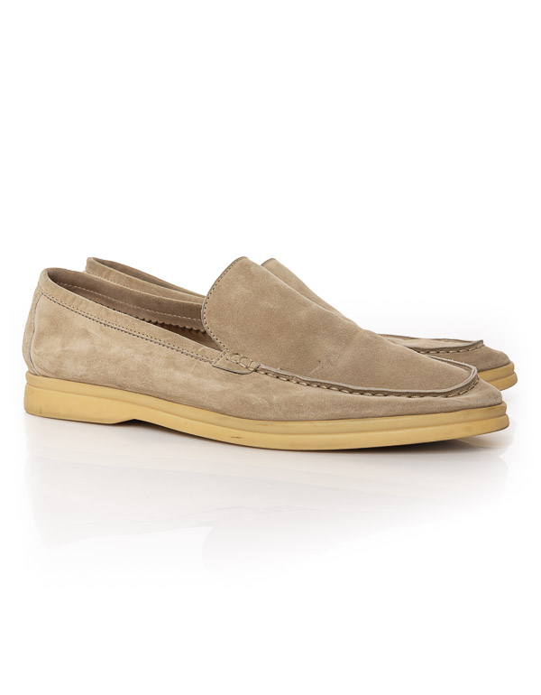 LORO PIANA - Summer Walk suede loafers