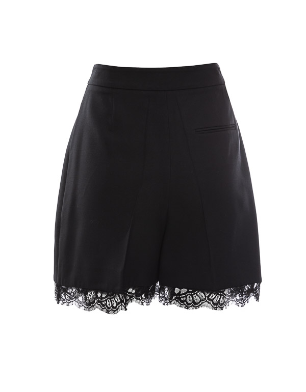 LACE HIGH-WAISTED SHORTS