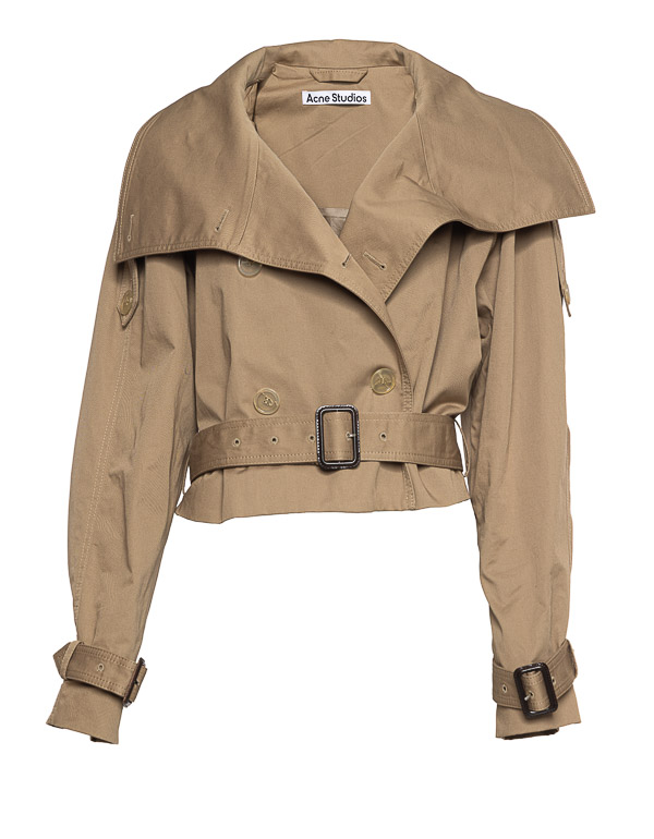 ACNE - Oskana trench cropped jacket