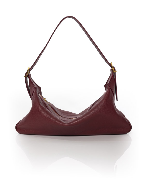CELINE - Romy burgundy bag