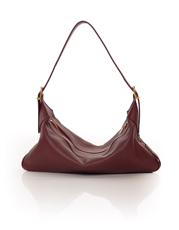 CELINE - Romy burgundy bag
