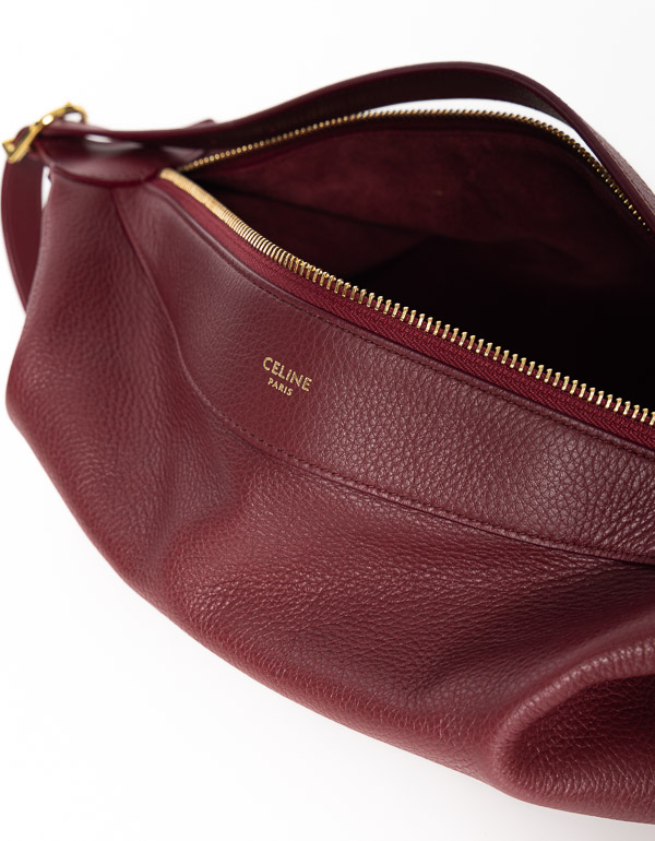 CELINE - Romy burgundy bag