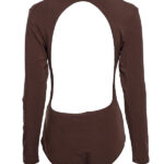 BACKLESS LONG-SLEEVE BODYSUIT