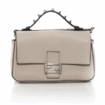 BAGUETTE LEATHER CROSSBODY BAG