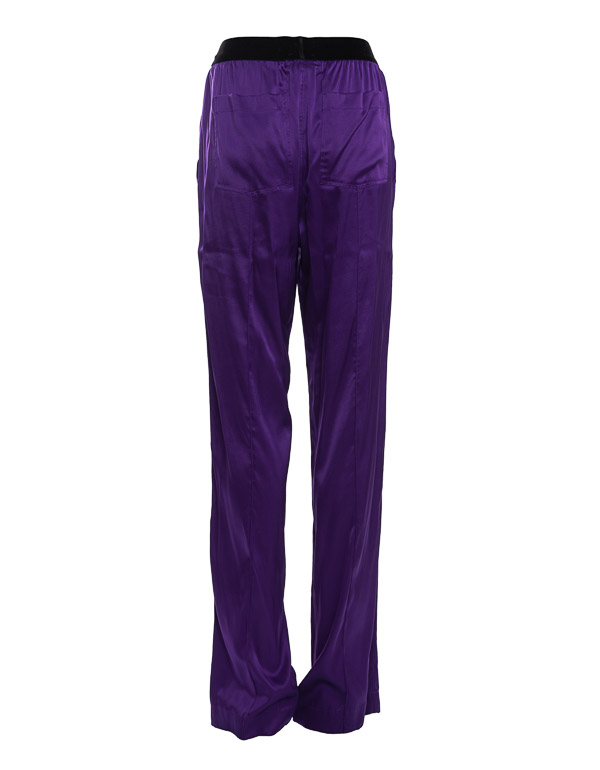 LOGO-WAISTBAND STRAIGTH-LEG PANTS