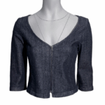 DENIM CROP TOP