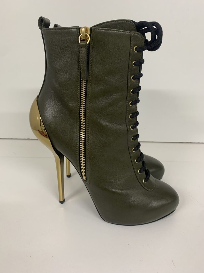 GUISEPPE ZANOTTI ANKLE LACE-UP BOOTS