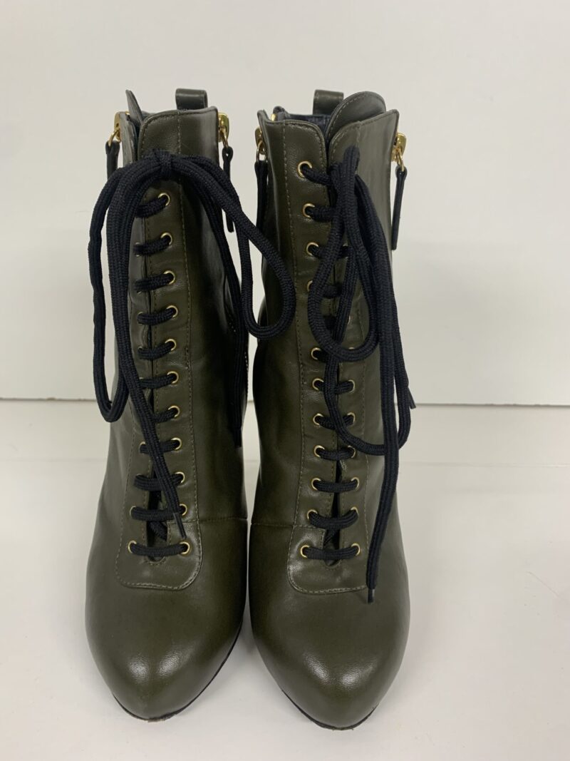 GUISEPPE ZANOTTI ANKLE LACE-UP BOOTS