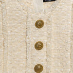 BALMAIN - Tweed set: Skirt + Top