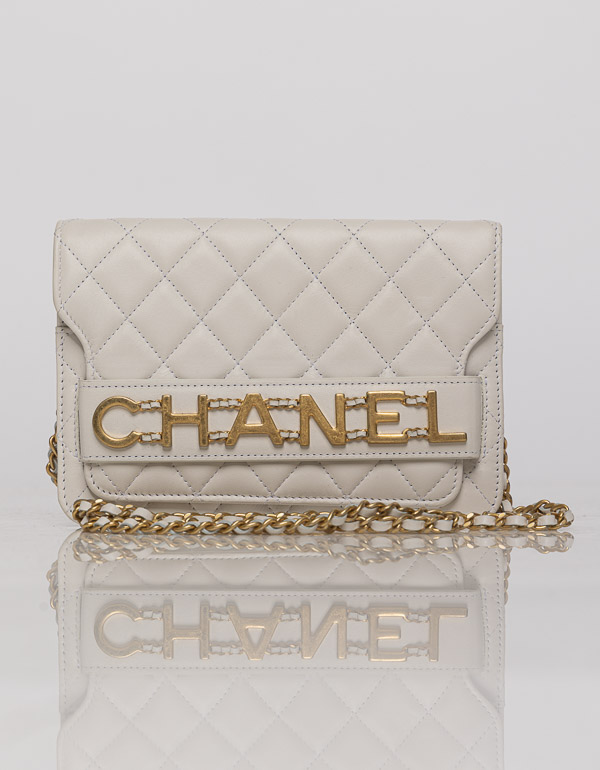 CHANEL ENCHAINED FLAP WALLET ON CHAIN BAG