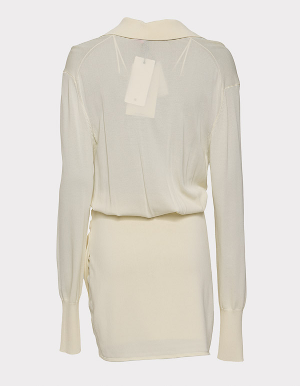 NOJAS RIBBED-KNIT DRESS