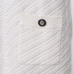 KNITTED CHEVRON PATTERN DRESS