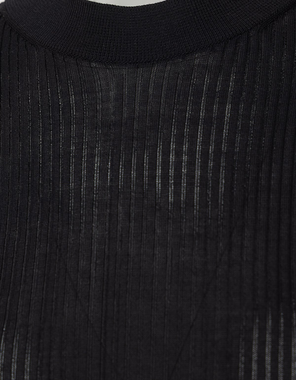 SHEER DRAMATIC SLEEVE TOP